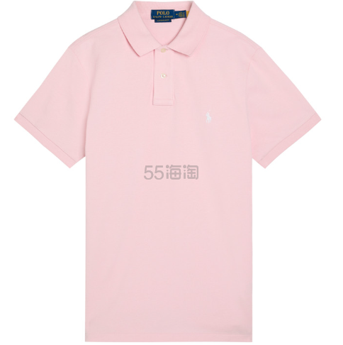 凑单价！Polo Ralph Lauren 拉夫劳伦粉色小马标Polo短袖