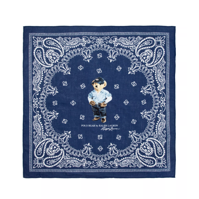 Polo Ralph Lauren 拉夫劳伦小熊方巾/头巾