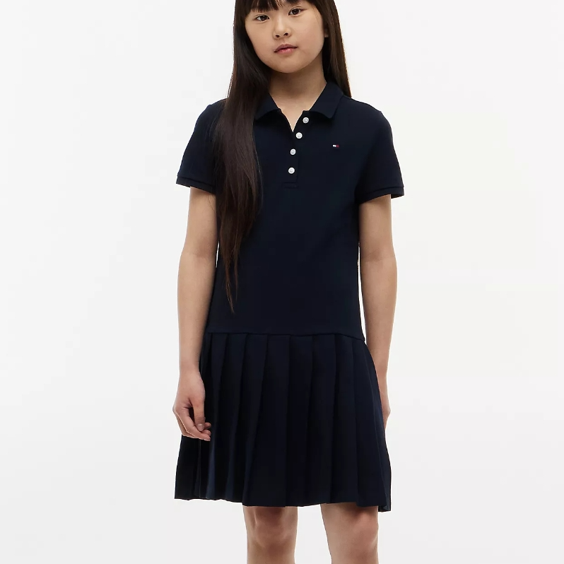 满$200享额外7.5折 TOMMY HILFIGER 大童款Polo连衣裙
