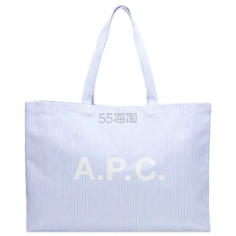 A.P.C. 条纹托特包
