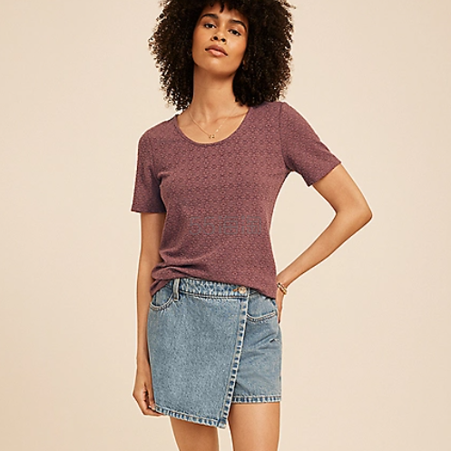 maurices 24/7 提花短袖T恤