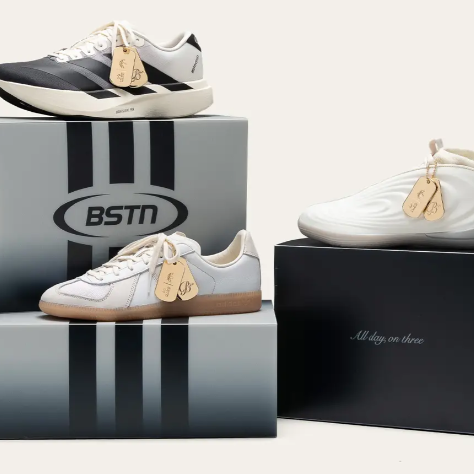 BSTN US：Adidas X BSTN 联名款运动鞋上新热卖
