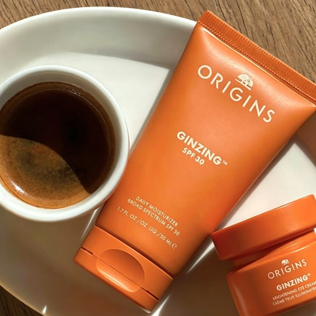 Origins：悦木之源超值套装！咖啡因眼霜套装$66