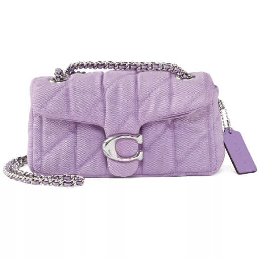 限时好价！COACH 蔻驰  Tabby 20 牛仔绗缝斜挎包