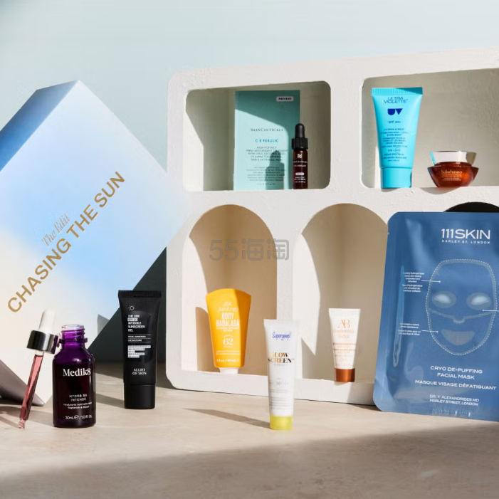 热卖！Cult Beauty Chasing The Sun 护肤套装 价值£210