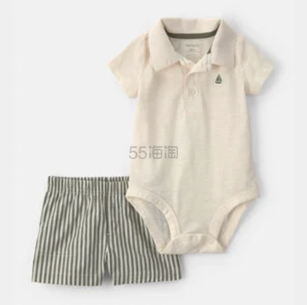 Carter's Polo 衫两件套