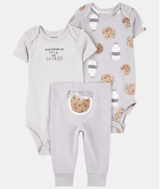 Carter's 曲奇饼干三件套