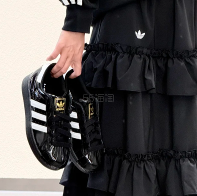 Jennie同款！adidas Superstar II 漆皮贝壳头 凑单价