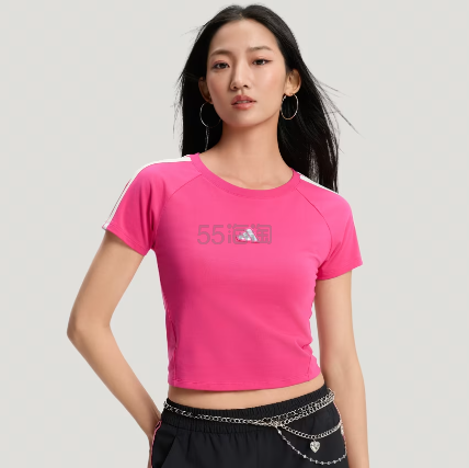凑单价！adidas DANCE 短款 T 裇