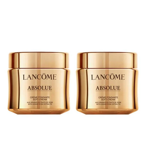 Lancome  菁纯臻颜焕活亮彩面霜 Soft 版 60ml*2