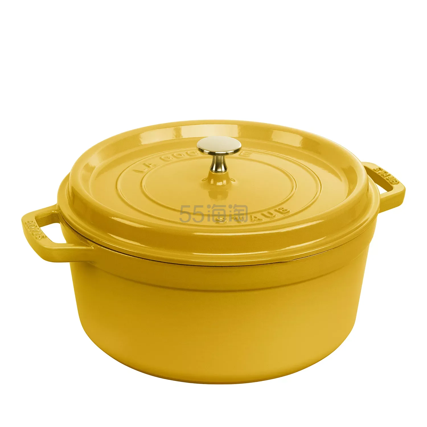 Staub 珐宝圆形珐琅铸铁炖锅 4夸脱
