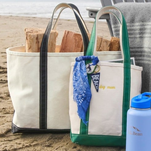 L.L. Bean：购买 Boat and Tote 托特包