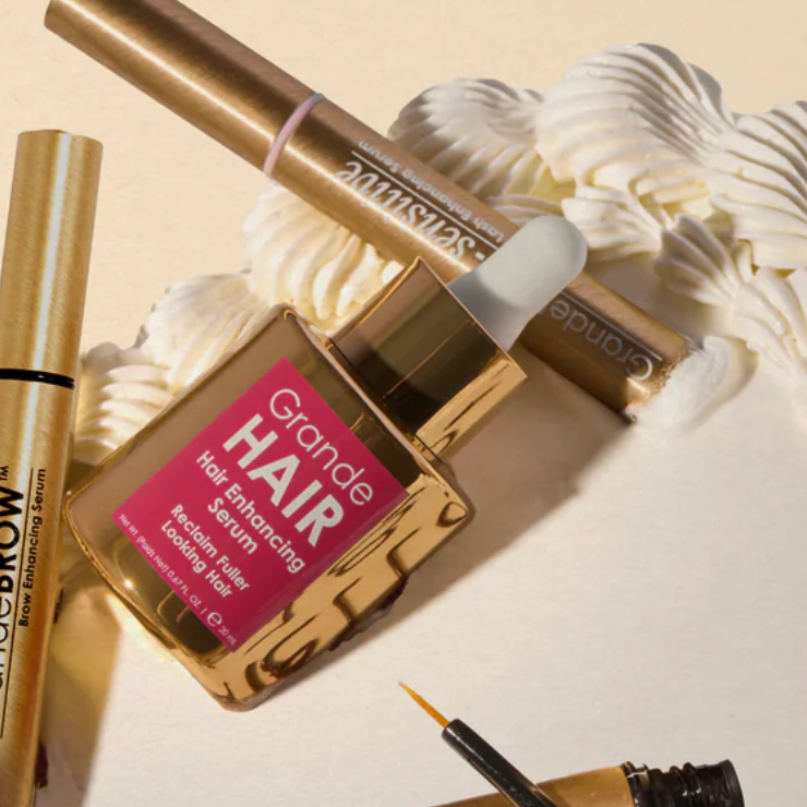 Grande Cosmetics：周年庆大促！精选精华热卖 入睫毛增长精华、生发精华等