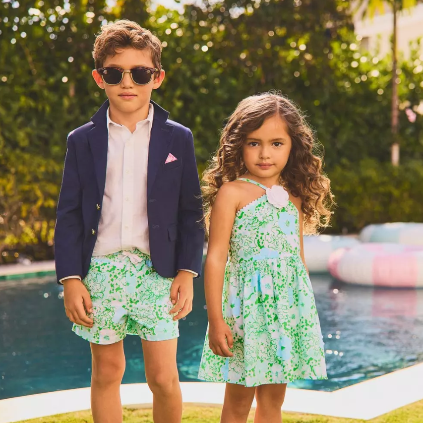 Janie and Jack  × Lilly Pulitzer 限量联名首发！色彩、印花、优雅的完美碰撞