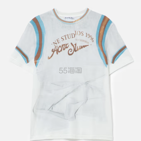 宅女同款！Acne Studios 新款复古做旧款1996 T恤