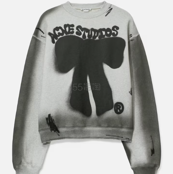 邝玲玲同款！Acne Studios 蝴蝶结卫衣
