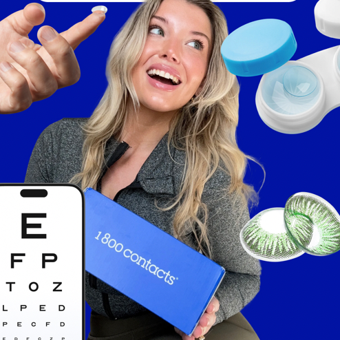 1-800 CONTACTS：安视优日抛特惠