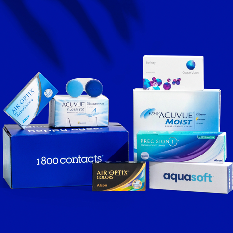1-800 CONTACTS：百力能日抛促销