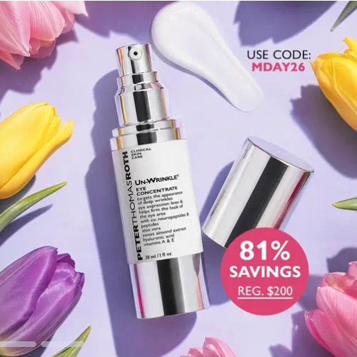 母亲节特惠！Peter Thomas Roth 抗皱眼部浓缩精华 30ml