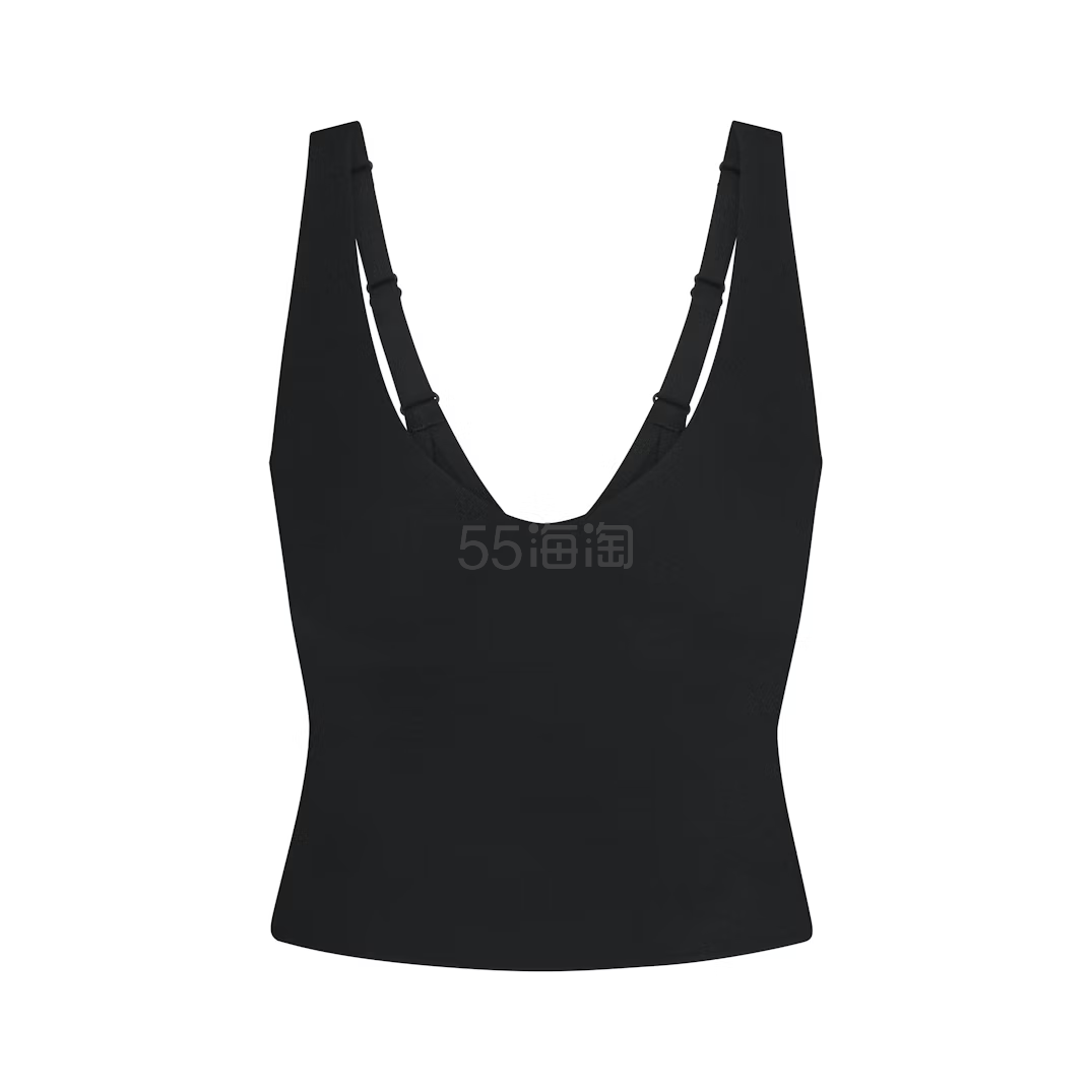 NIKE x SKIMS Studio Stretch 黑色背心