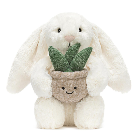 Jellycat 害羞盆栽邦尼兔
