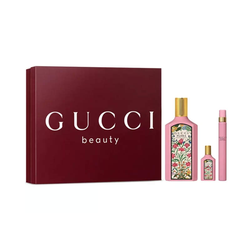 Gucci 古驰 绮梦栀子香水3件套