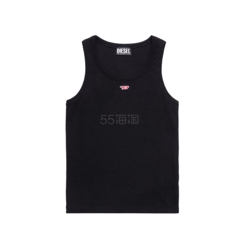 Diesel T-Anky-D 罗纹logo坦克背心