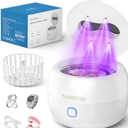 BEESHOP 专业超声波清洗机 珠宝、眼镜、手表等均可用