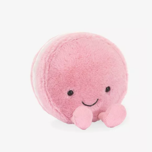 Jellycat 覆盆子马卡龙