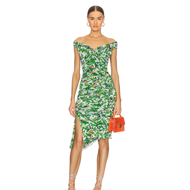 XL码有货！DVF LOVINIA 中长款连衣裙