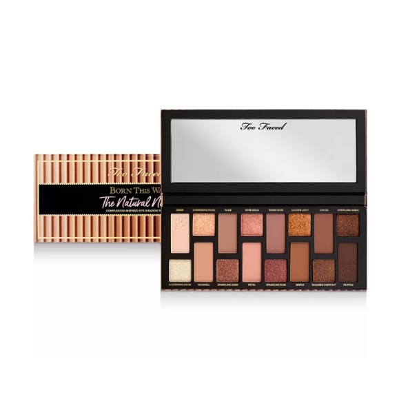章若楠、容祖儿同款！Too Faced 大地色/裸色系 16色眼影盘