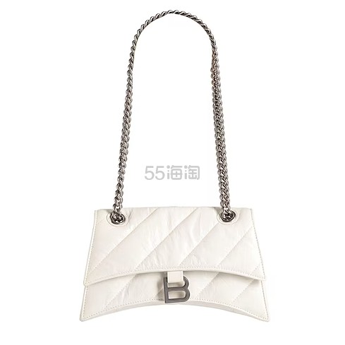 BALENCIAGA 巴黎世家 白色沙漏包