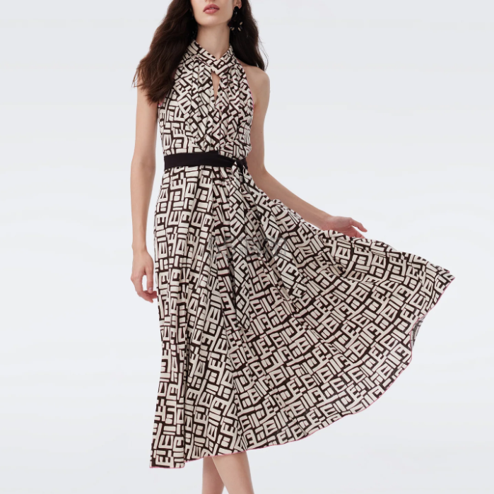 DVF Haisley 挂脖连衣裙