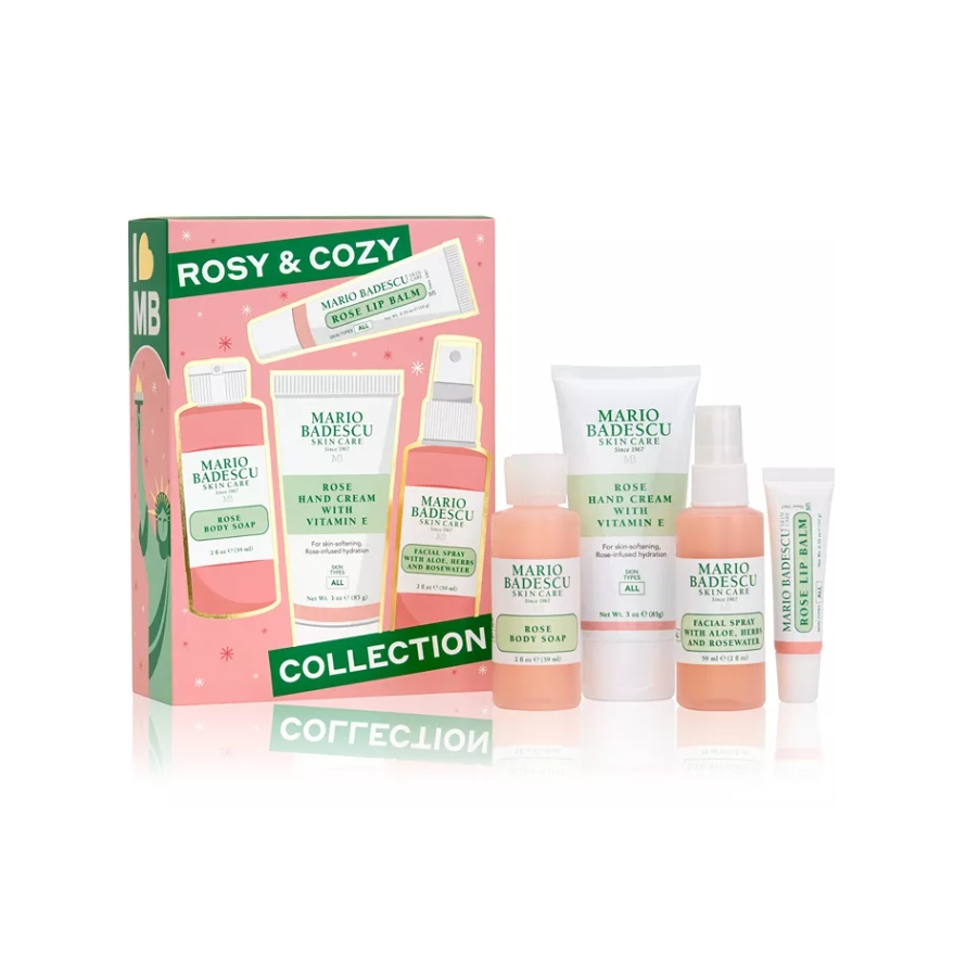 Mario Badescu Rosy & Cozy 护理4件套