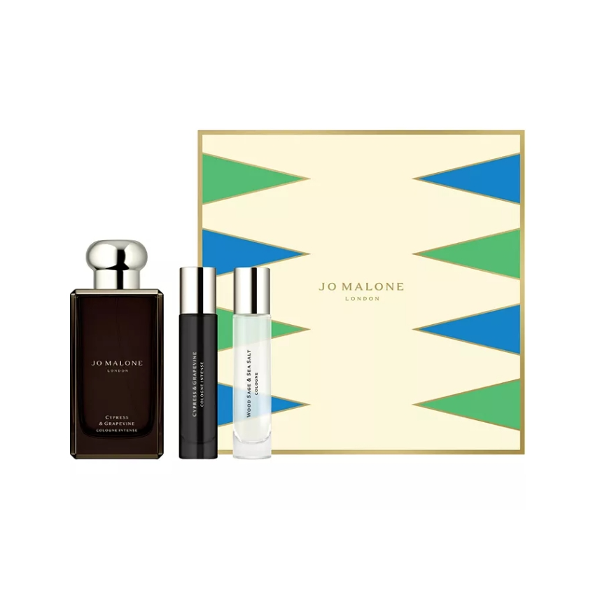 Jo Malone London 祖玛珑 丝柏葡萄藤+鼠尾草+海盐 香水3件套