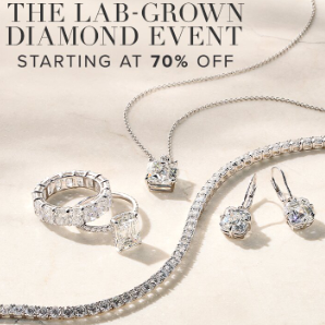 Rue La La：人造钻石专场特惠！Amairah 14K 0.5克拉耳钉$189