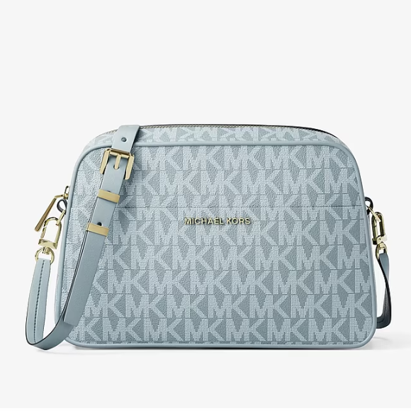 Michael Kors 小号老花相机包 蓝色