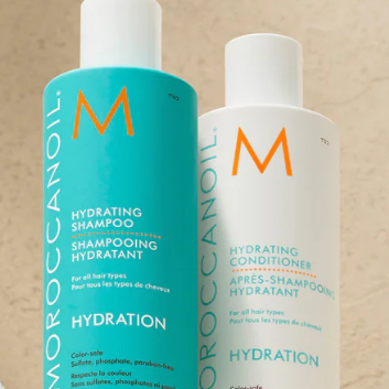 Moroccanoil：沙龙级护发！保湿洗发水护发素套装$138