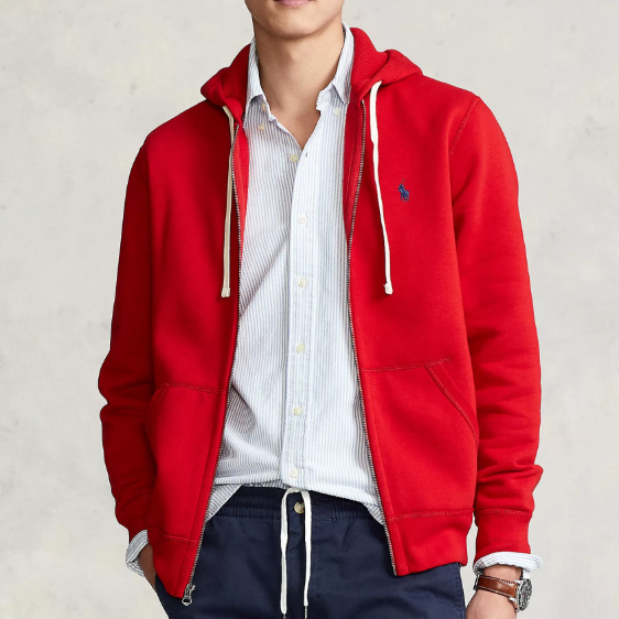 热卖！Polo Ralph Lauren 拉夫劳伦拉链连帽外套