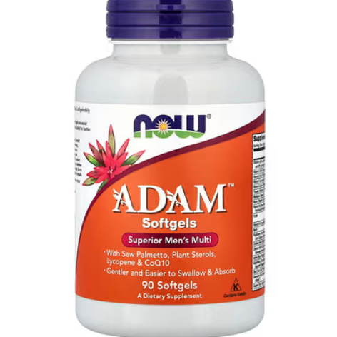 NOW Foods ADAM™高级男性多营养素90 粒软胶囊