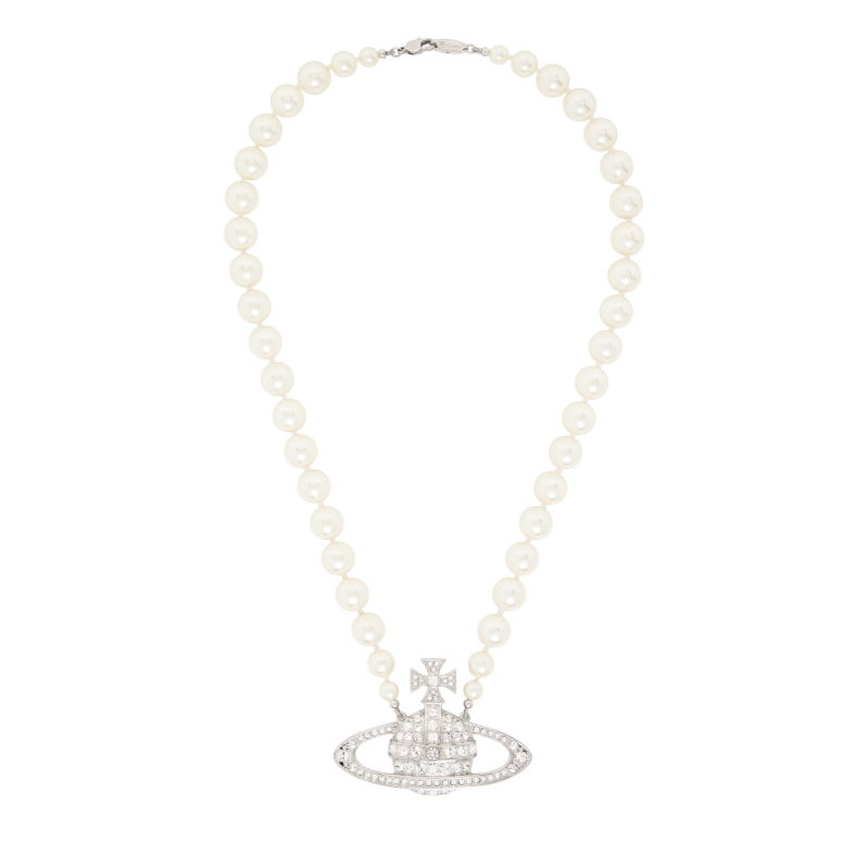 Vivienne Westwood Man Bas Relief Faux-Pearl 项链