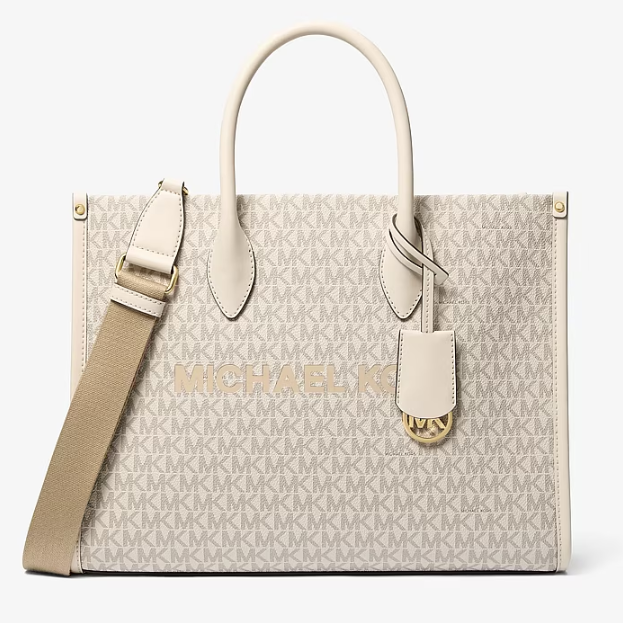 Michael Kors Mirella 中号老花托特包