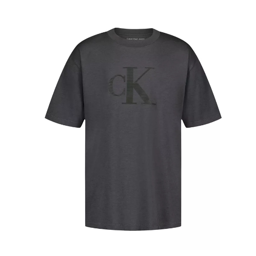 码全！Calvin Klein 大童款字母徽标T恤