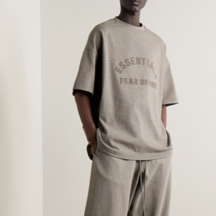 Fear of God  Logo 宽松纯棉T恤