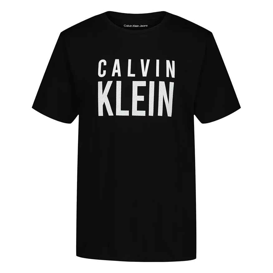 Calvin Klein 大童款徽标圆领T恤