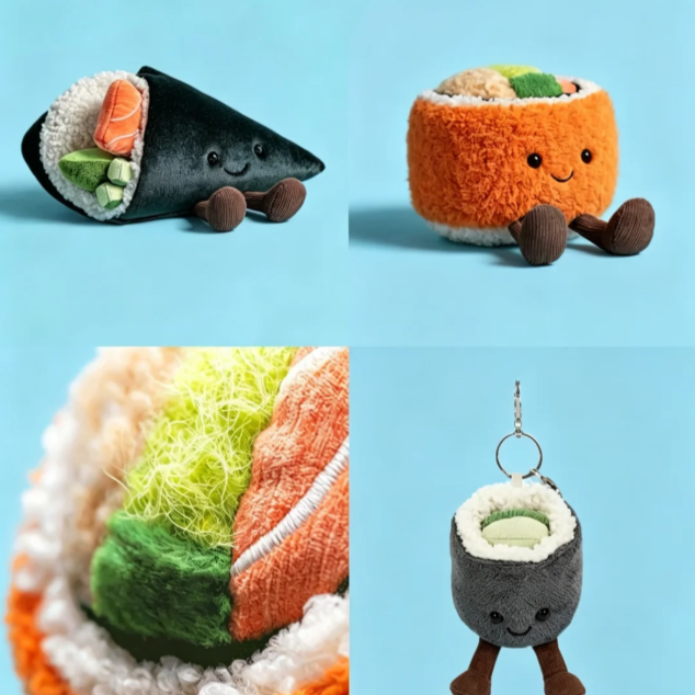 Selfridges：Jellycat 六一新品上线！入加州卷、手卷等