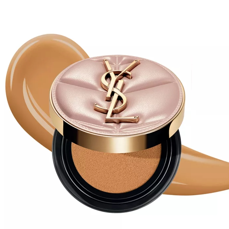 上新！Yves Saint Laurent 圣罗兰云朵粉皮革气垫