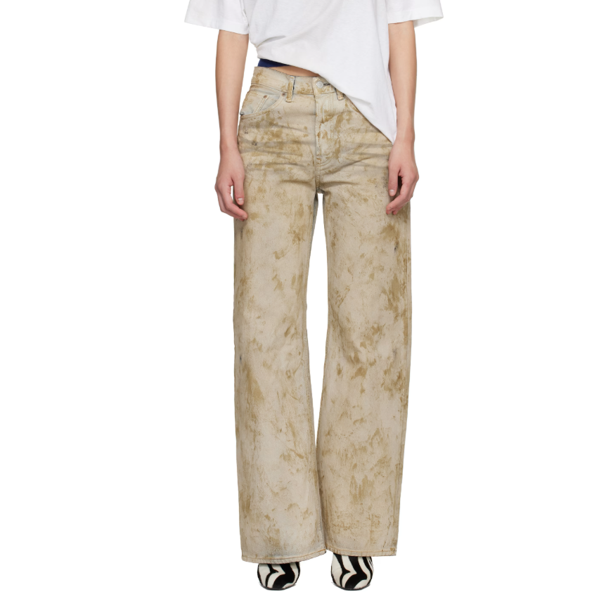 中站含税！Acne Studios 驼色 2021F Regular Fit 牛仔裤