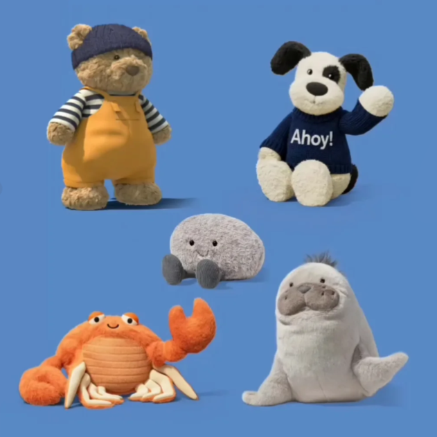 Selfridges：Jellycat热卖专区 入美味兔、寿司卷等