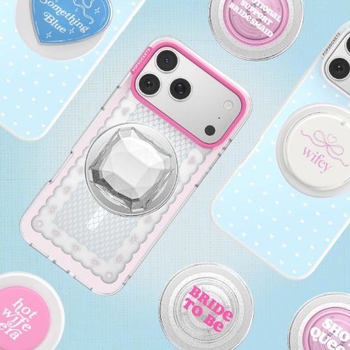 Popsockets 泡泡骚：婚礼季手机配饰上新热卖